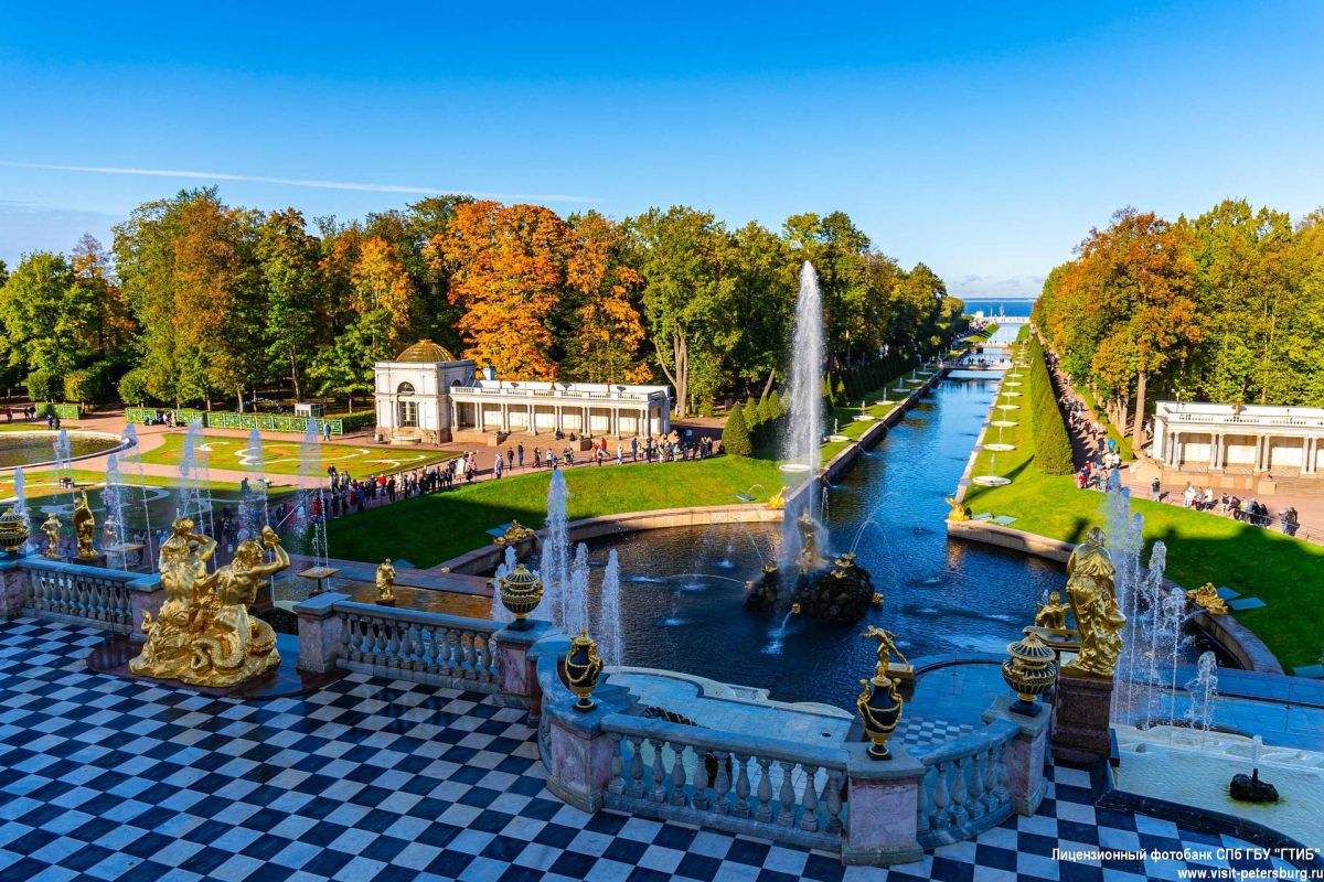 Петергоф. Фонтаны + Большой Дворец (метеор / катамаран)