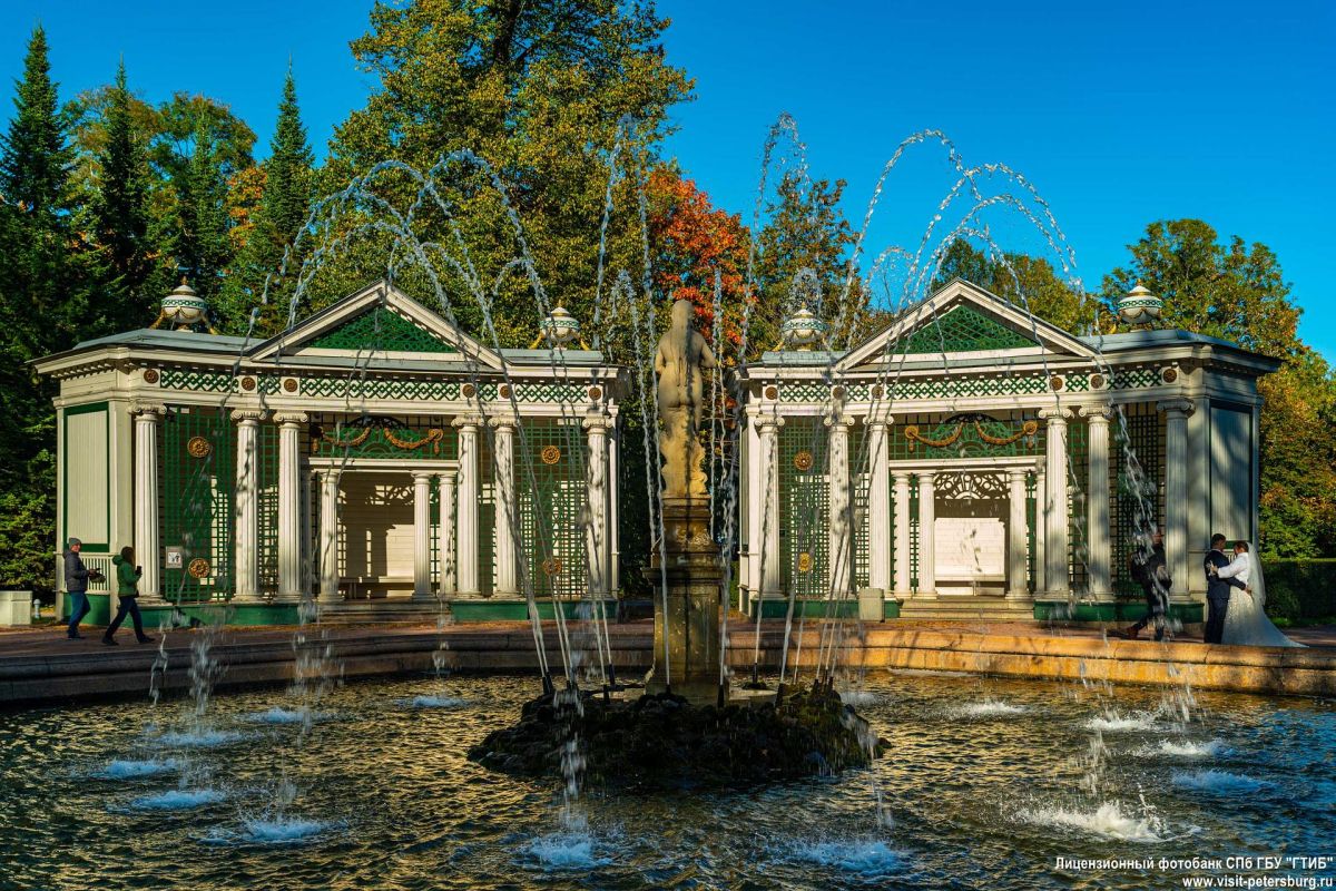 Петергоф. Фонтаны Нижнего парка (автобус)