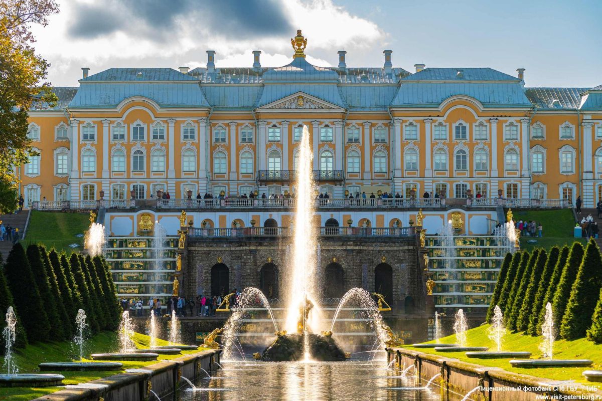 Петергоф. Фонтаны + Большой Дворец (метеор / катамаран)