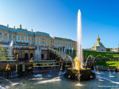 Петергоф. Фонтаны Нижнего парка (автобус)