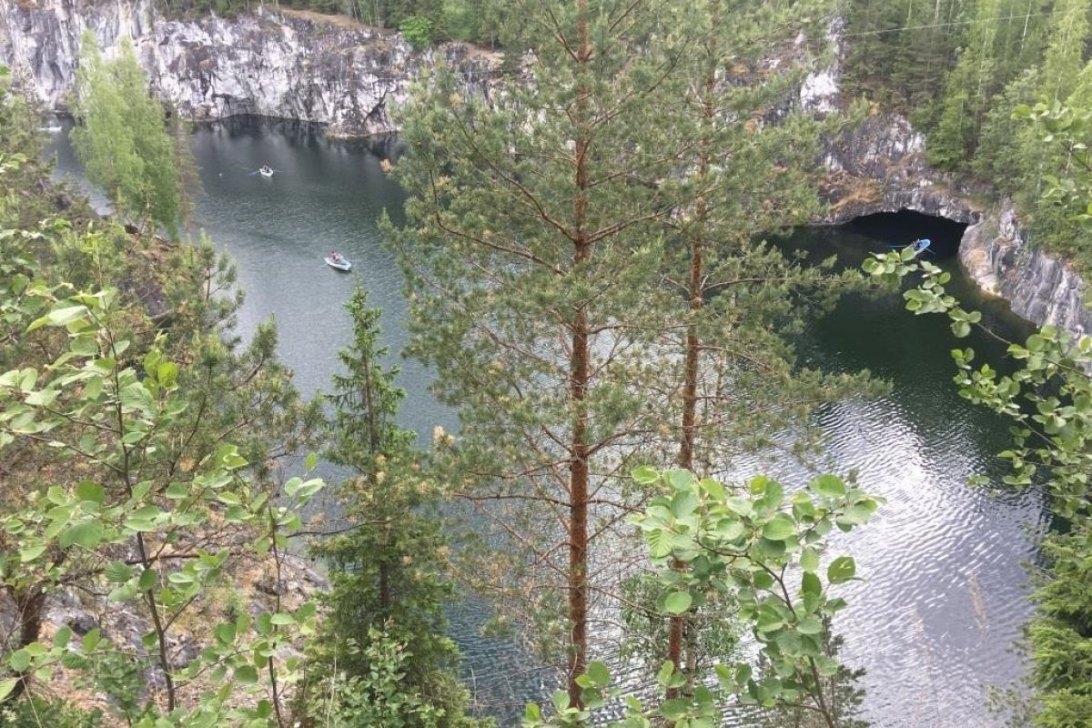Жемчужина Карелии – путешествие в Рускеала на Ретропоезд